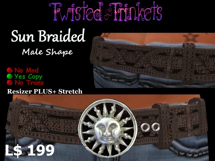 Belt Sun Braided (male)