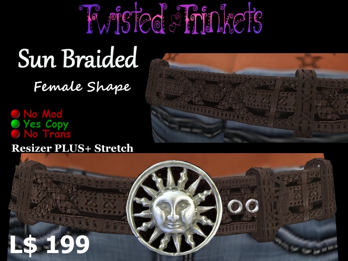 Belt Sun Braided (female)