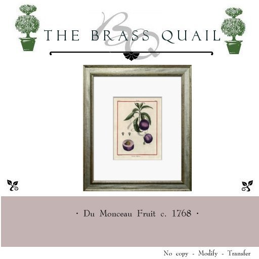 · Violette Hative, Du Monceau circa 1768 · 