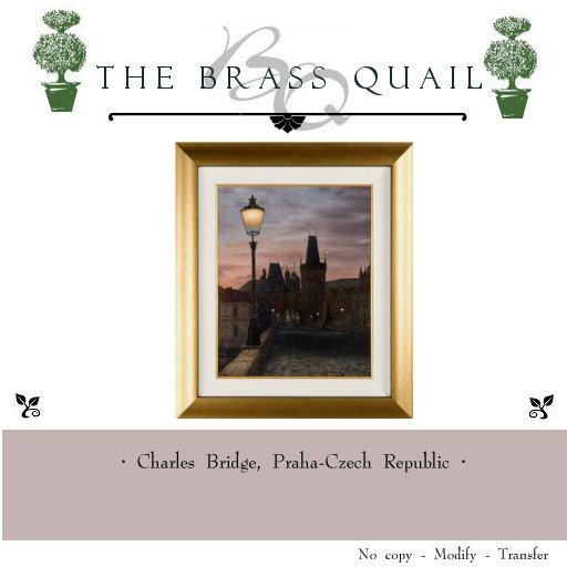 · Charles Bridge Prague, Vales ·