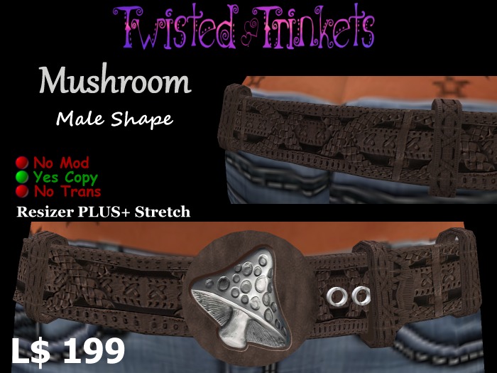Belt Mushroom (male)