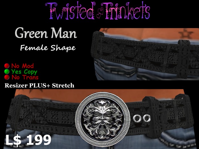 Belt Green Man (female)