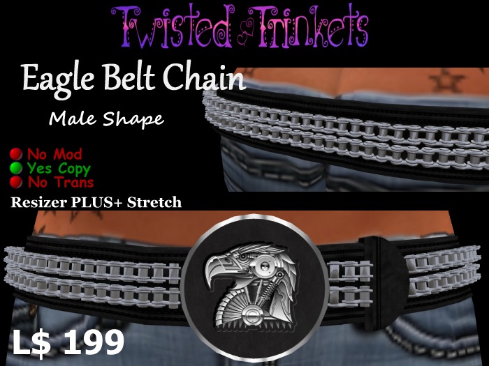 Belt Eagle Chain (male)