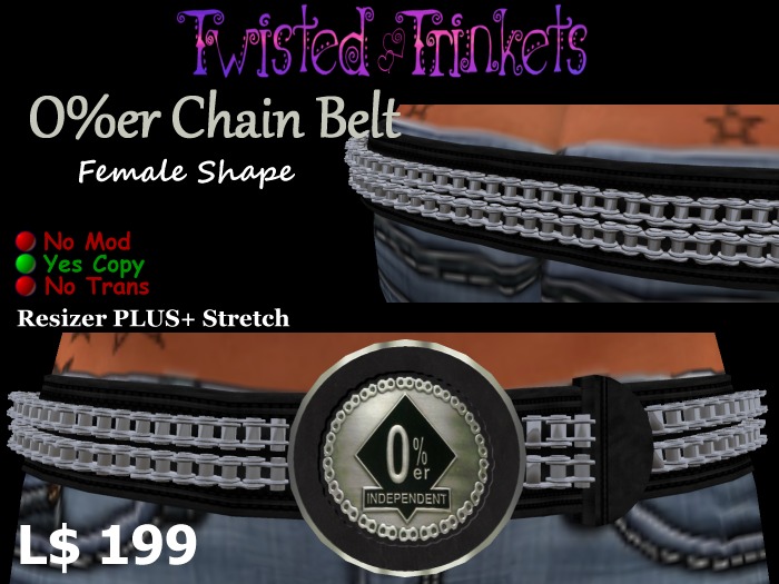 Belt 0%er Chain (female)