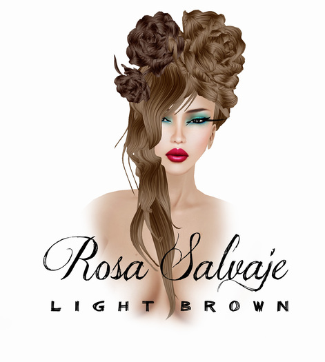 Rosa hair light brown