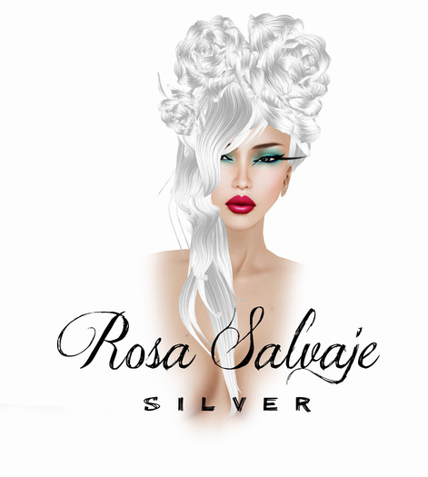 Rosa hair silver