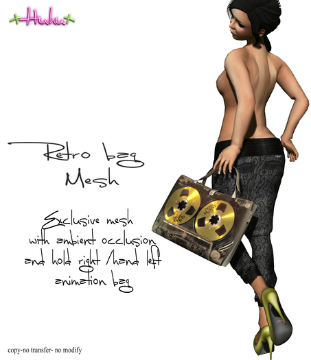 +HUHU+ Retro Bag cassette2 