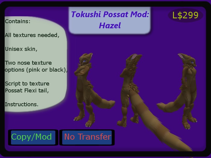 Hazel Possat Mod