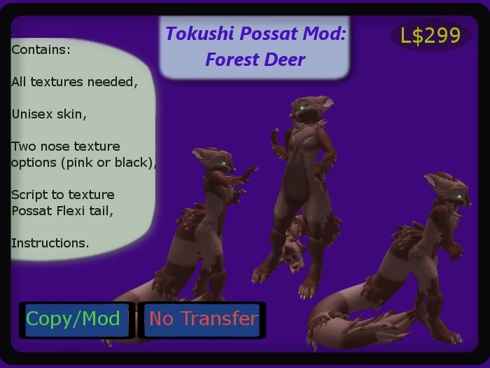 Forest Deer Possat Mod