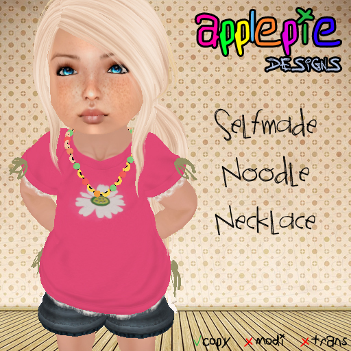 >> applepie << Designs ~ Noodle Necklace 