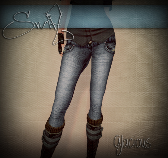 [S] Skinny Jeans - Glaucous