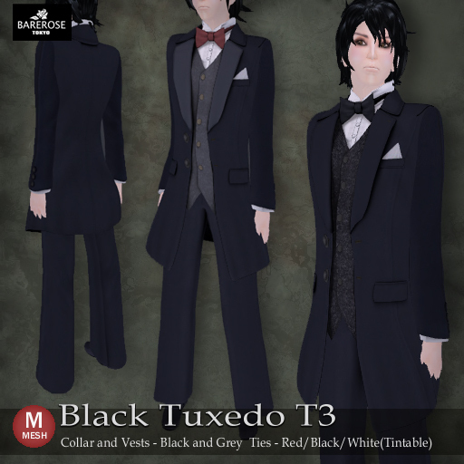 ::: B@R ::: Black Tuxedo T3