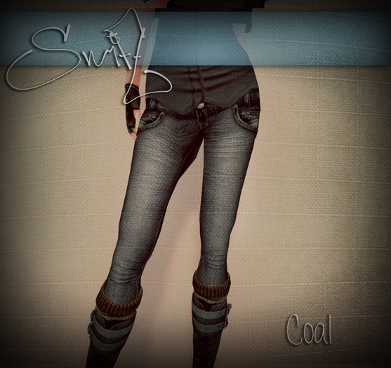 [S] Skinny Jeans - Coal