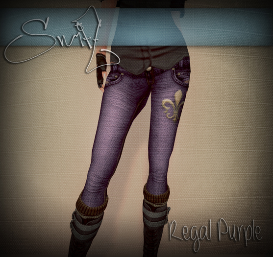[S] Skinny Jeans - Regal Purple