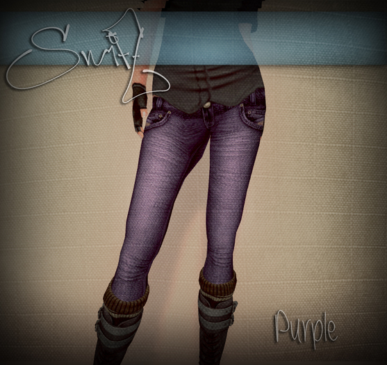 [S] Skinny Jeans - Colors Purple