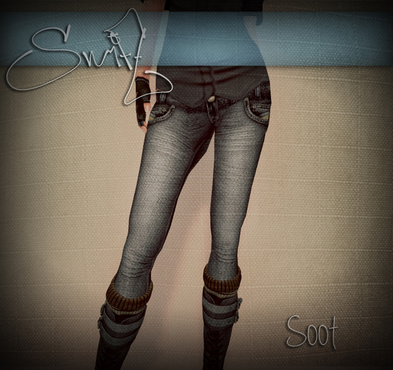 [S] Skinny Jeans - Soot