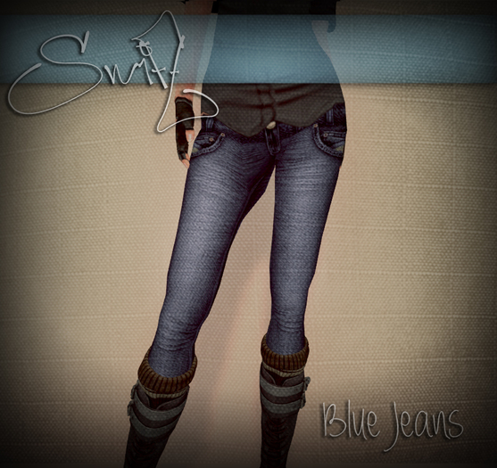 [S] Skinny Jeans - Blue