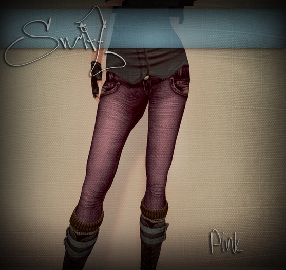 [S] Skinny Jeans - Colors Pink