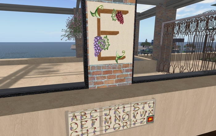 Monogram Kit from W'ily's Forge - Stylized Grapes