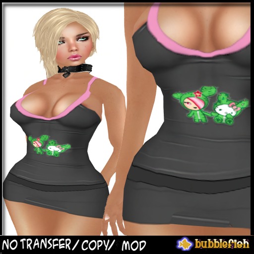 *Bubblefish* Kitty TankDress
