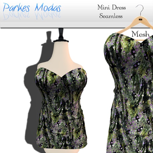 [PM] Mini Dress  Seamless  Mesh