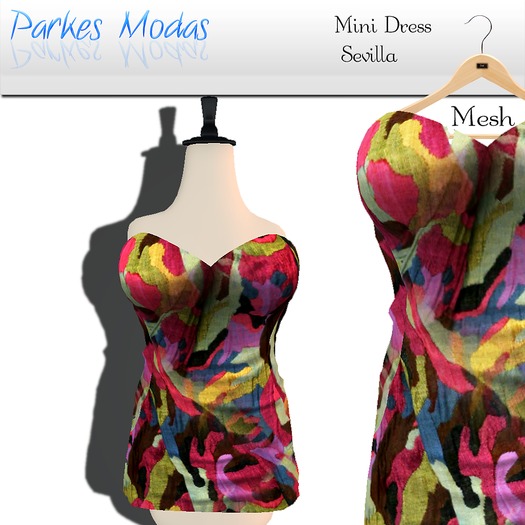 [PM] Mini Dress  Sevilla Mesh
