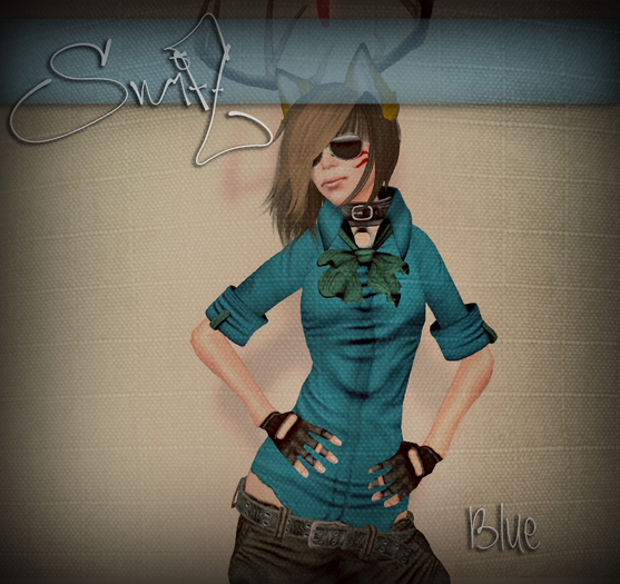 [S] Spiffy Gal - Blue