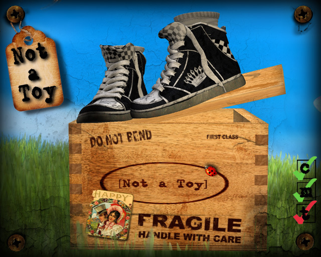[Not a Toy]-Royal Kicks Black