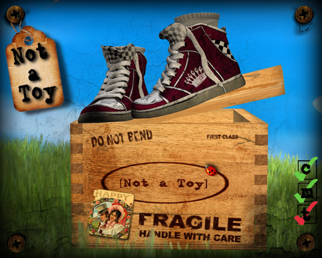 [Not a Toy]-Royal Kicks Cherry