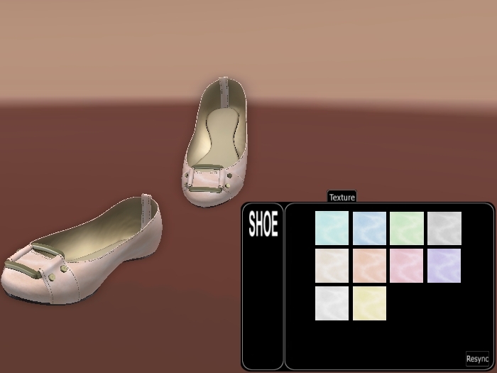 ::JIM:: Ballerina Flats in Shimmer - 10 Textures
