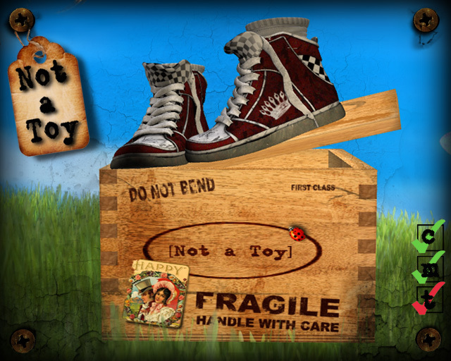 [Not a Toy]-Royal Kicks Red