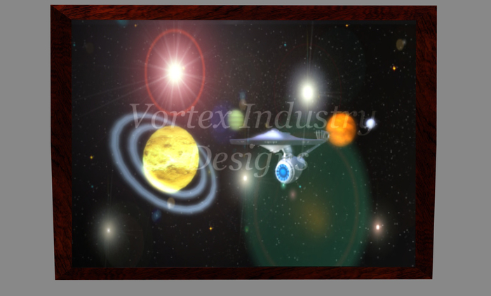 Sci-Fi Picture in Frame 2