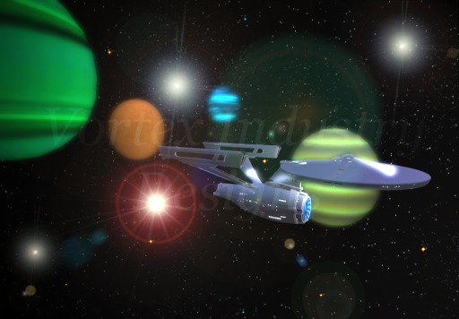Sci-Fi Picture in Frame 1