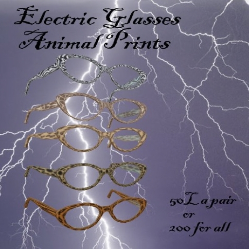 catseye  animal print cheeta glasses 