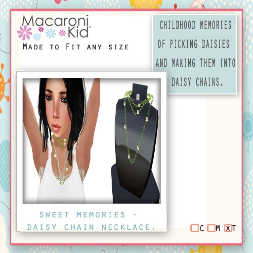 ..::Macaroni::..Sweet Memories [daisy-chain necklace]