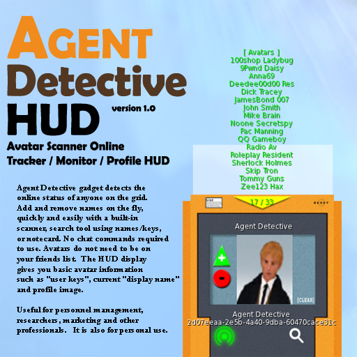Agent Detective HUD