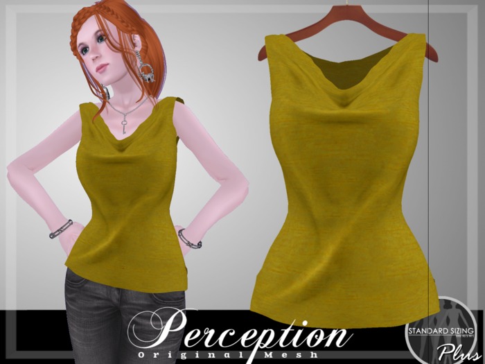 *Perception* Boatneck Top -- Gold Dupioni