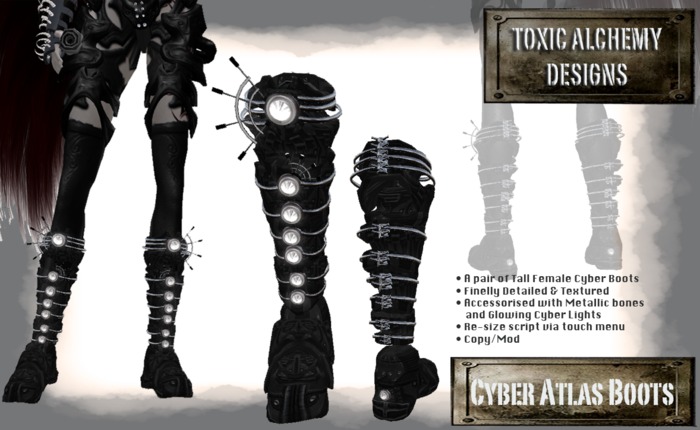 :::TAD::: Cyber Atlas Boots