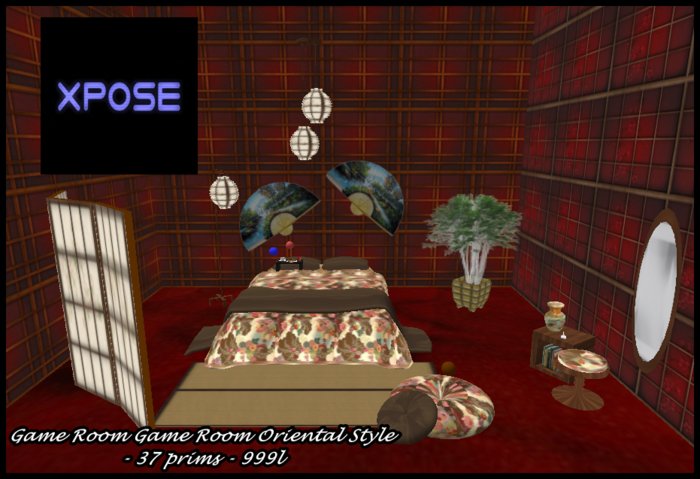 Arte's Fato Game Room Oriental  Style (BOX)