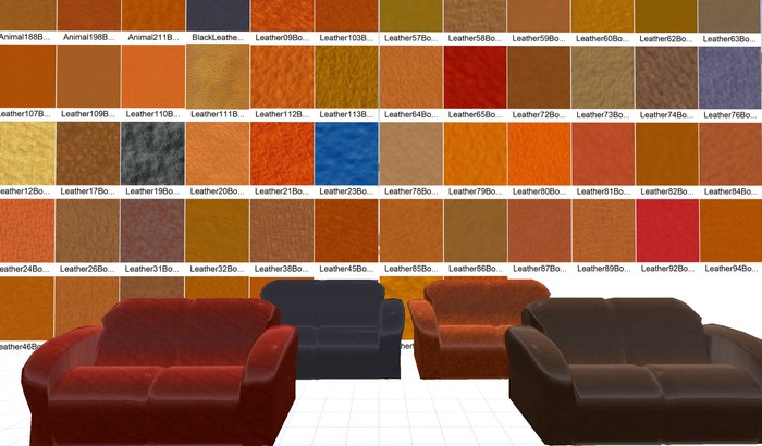 Dreamscape 56 seamless leather textures