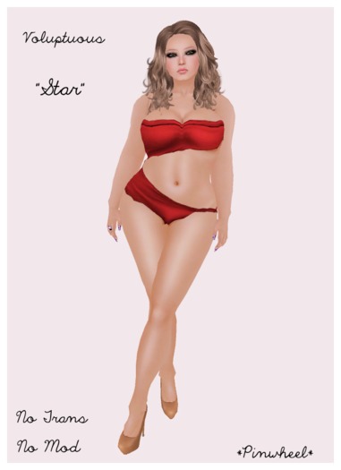 *Pinwheel*  Voluptuous "Star" Shape