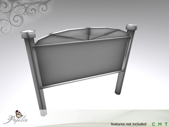 Full Perm letrero de madera sculpty