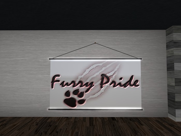 Furry Pride Wall Scroll