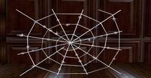 Halloween twinkling spiders web mod copy
