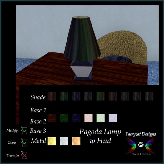 *FCD* Pagoda Lamp - With Hud