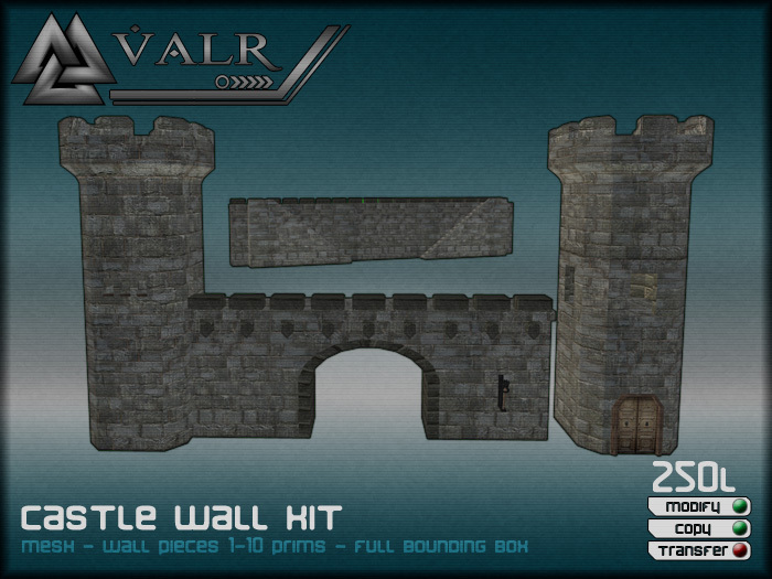 Mesh Castle Walls Kit