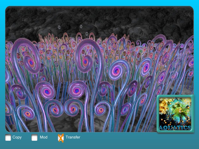 Surreal Purple with Bubbles