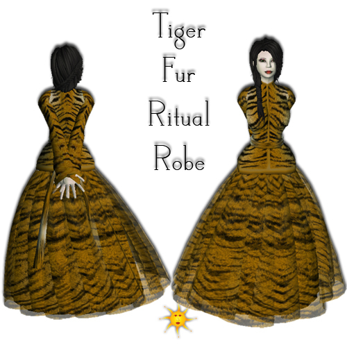 .: CS :. Tiger Fur Ritual Robe