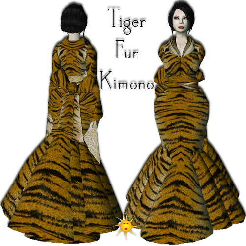 .: CS :. Tiger Fur Kimono