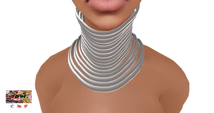 [7891.] - Import Necklace - Silver (W\Resize)